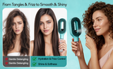Refillable Spray Hair Comb Anti Static Detangling Brush Eliminate Frizz Tangles Portable Hair Styling Water Spray Brush For All Hair Types