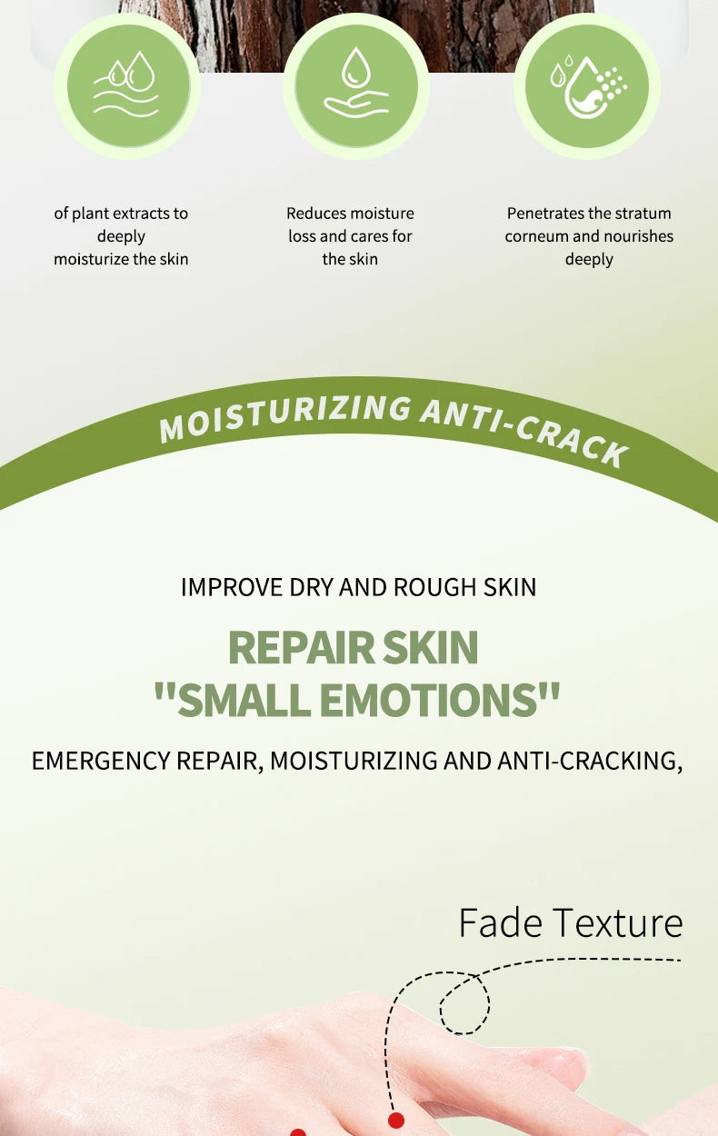 O’CHEAL 40g Foot Skin Care Cream Stick Nourishing Cream Hand Facial Cream Removal Dead Skin Moisturizing Hand Feet Gel Skin Care