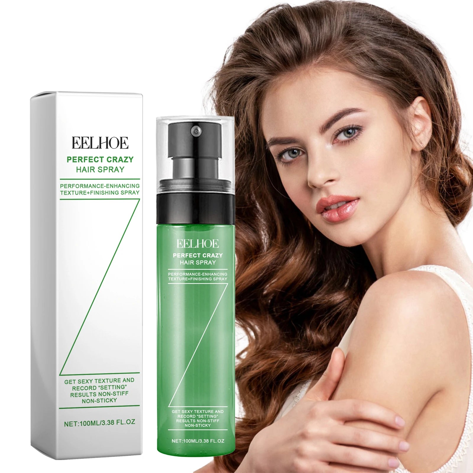 EELHOE No Wash Dry Hair Spray Refreshing Hair Styling Spray Fluffy Hair Care Oil Control Free Air and Fluffy Dry Shampoo Spray