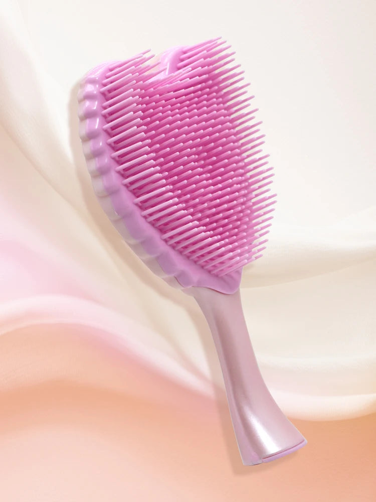Professional Mini Angel Detangling Tangle Hairbrush Comb Anti-static Hair Brush Women Massage Combs For Salon Hairdressing Tools