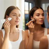 BB Cream Set with Makeup Primer Concealer Foundation Lightweight Moisturizing Smooth Fit Long Lasting Professional Face Makeup