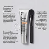 Instant Firming Eye Cream Anti Aging Lighten Dark Circles Reduce Puffiness Moisturize Wrinkle Elimination Easy Absorb Daily Eye Care