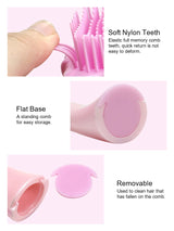 Professional Mini Angel Detangling Tangle Hairbrush Comb Anti-static Hair Brush Women Massage Combs For Salon Hairdressing Tools
