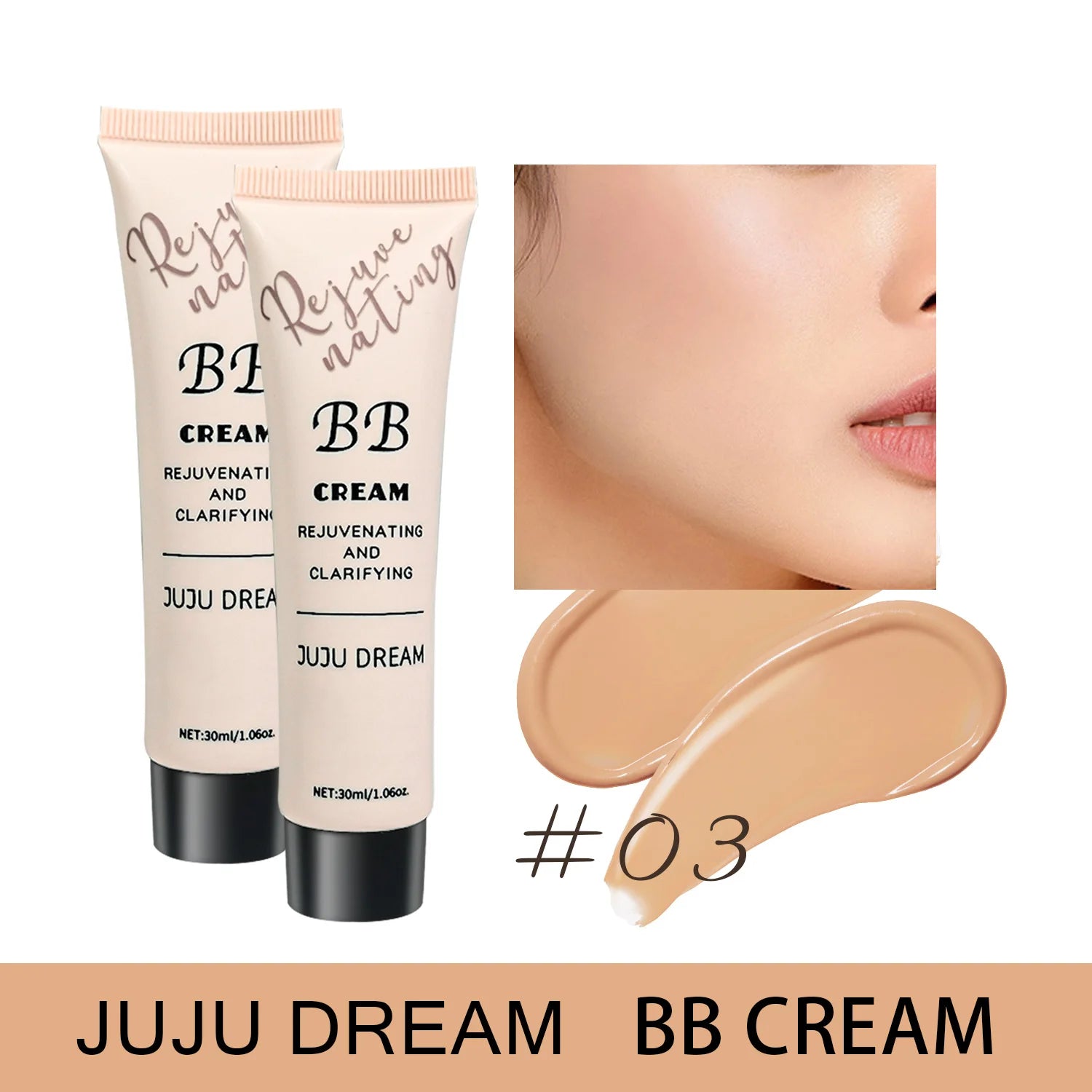 30ml Color Correcting BB Cream – Whitening & Brightening, Concealer Foundation, Oil-Control, Waterproof, Certified, Unisex, Skin