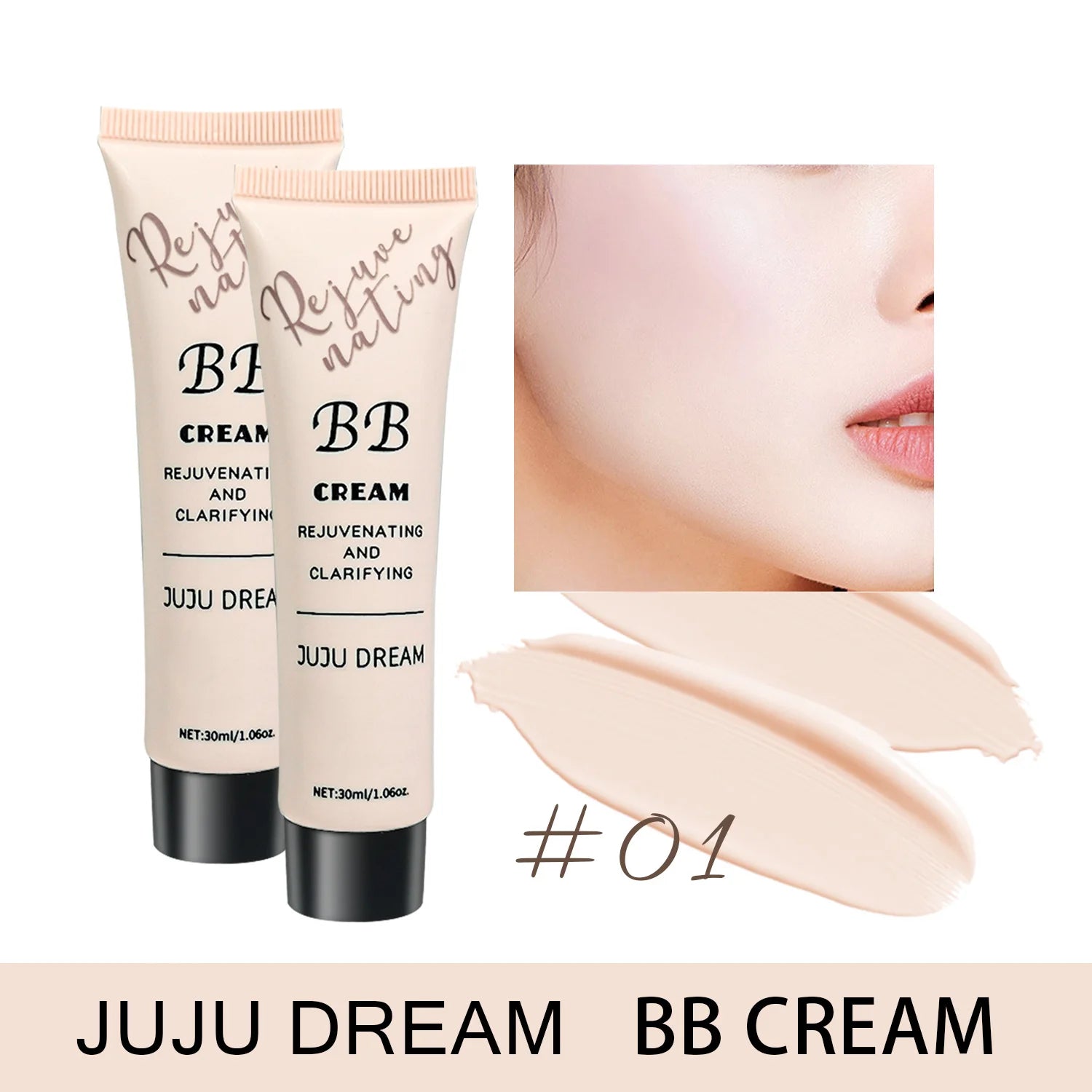 30ml Color Correcting BB Cream – Whitening & Brightening, Concealer Foundation, Oil-Control, Waterproof, Certified, Unisex, Skin