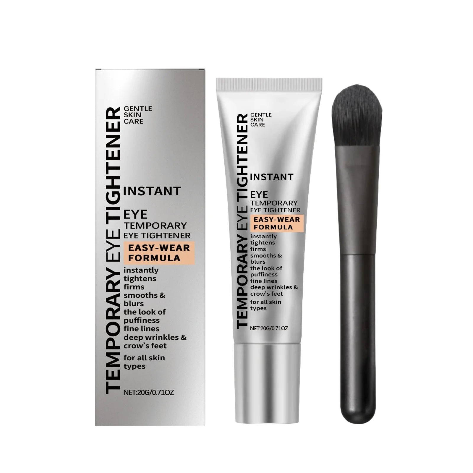 Instant Firming Eye Cream Anti Aging Lighten Dark Circles Reduce Puffiness Moisturize Wrinkle Elimination Easy Absorb Daily Eye Care