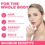 Daitea Hydrolyzed Collagen Supplement – Supports Healthy Skin, Joints, Hair, Nails - Antioxidant - Dietary Supplement