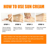 Isolation Protective Cream Physical Uv Defense Reduce Skin Sunburn Sweatproof Not Fake White Summer Refresh Moisturizing Cream