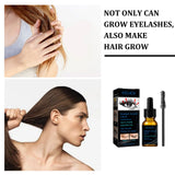 Castor Oil Eyelash Growth Serum for Men Women Thicker Eyelashes Nourishing Hair Follicles Natural Strengthen Lash Growth Serum