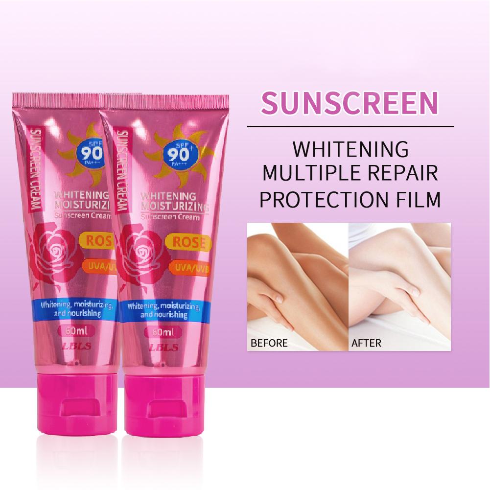 60ml Multi-effect Repair Isolation Sunscreen Moisturizing Oil Control Sunscreen Cream Sun Block Moisturizing Skin Supple