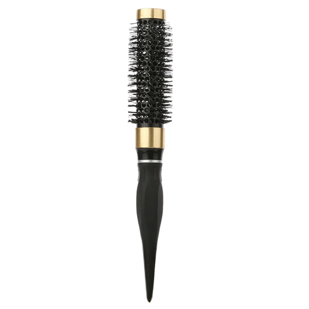 Anti-Static Ceramic Round Styling Hair Brush for Blow Drying Silky Smooth Hair High Temperature Resistant Round Hair Comb