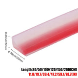 1PC Self-Adhesive Silicone Water Retaining Strip Bathroom Water Stopper Bendable Door Bottom Sealing Strip Shower Dam Barrier