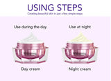AILKE Lightening Facial Cream, Brightening, Reduce Spots, For Black and Dark Skin, Whitening Face Care Set for All Skin Types