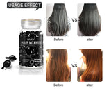 Fast Moisturizing Hair Vitamin Capsule 30pcs/bottle Sevich Smoothing Silky Keratin Complex Oil Nourishing Moroccan Hair Care Oil