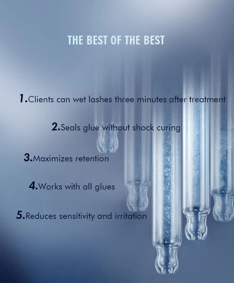 Gollee Super Bonder After Eyelash Extension Lash Sealant Help Glue Bond Better Glue Primer 2s Fast Drying Time No Wait