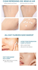 FOCALLURE Makeup Primer Oil Control Face Base Invisible Pores Cream Before Makeup Moisturizing Foundation Primer Cosmetics
