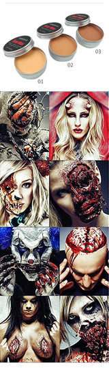 Scar Wax SFX Special Effects Makeup Wound Skin Makeup Halloween Fake Nose Stage Body Paint Fancy Fake Wax Body Face Painting