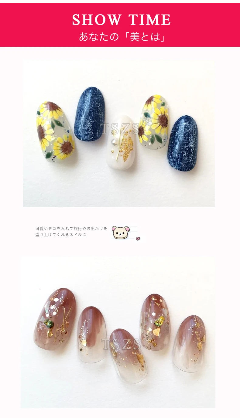 TSZS 200pcs Short Medium Oval Almond Square Fake Nails Full Cover Single Size Acrylic Clear Art Tips For Display Stick-On Nail