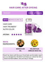 Fast Moisturizing Hair Vitamin Capsule 30pcs/bottle Sevich Smoothing Silky Keratin Complex Oil Nourishing Moroccan Hair Care Oil