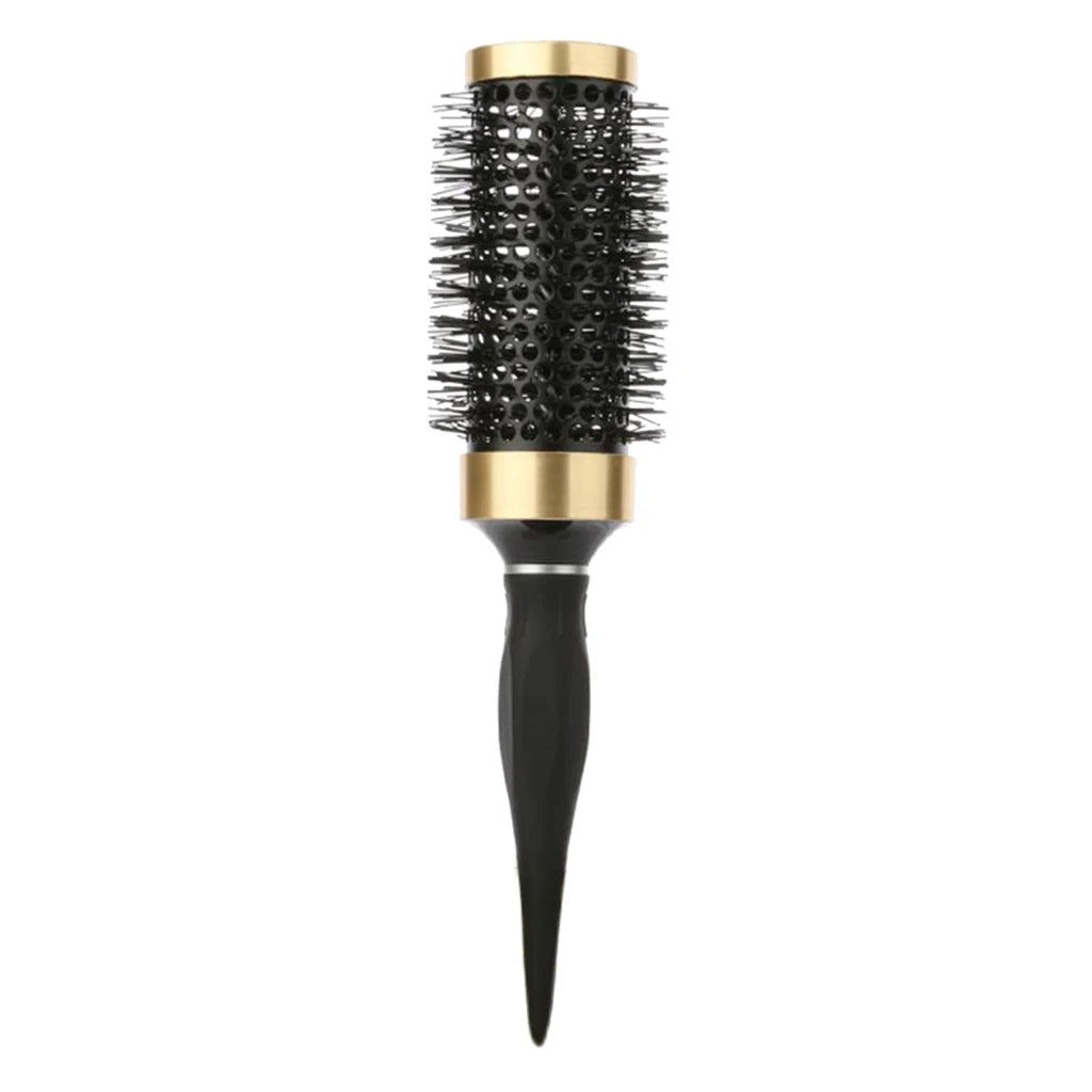 Anti-Static Ceramic Round Styling Hair Brush for Blow Drying Silky Smooth Hair High Temperature Resistant Round Hair Comb