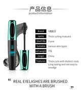 New 4D Silk Fiber Lash Mascara Waterproof VIBELY 3d Mascara For Eyelash Extension Black Thick Lengthening Eye Lashes Cosmetics