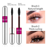 New 4D Silk Fiber Lash Mascara Waterproof VIBELY 3d Mascara For Eyelash Extension Black Thick Lengthening Eye Lashes Cosmetics