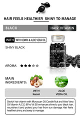 Fast Moisturizing Hair Vitamin Capsule 30pcs/bottle Sevich Smoothing Silky Keratin Complex Oil Nourishing Moroccan Hair Care Oil