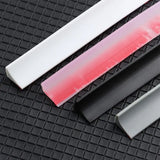 1PC Self-Adhesive Silicone Water Retaining Strip Bathroom Water Stopper Bendable Door Bottom Sealing Strip Shower Dam Barrier