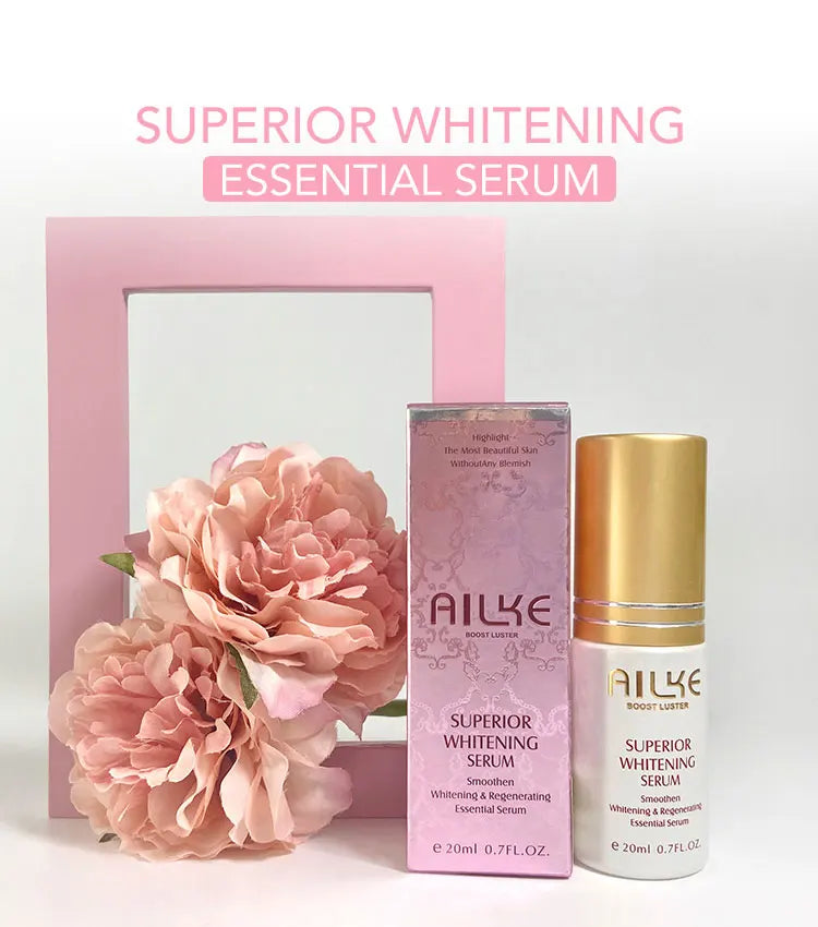 AILKE Lightening Facial Cream, Brightening, Reduce Spots, For Black and Dark Skin, Whitening Face Care Set for All Skin Types