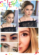 20D/30D/40D/50D 60 Bundles Mink Eyelashes Extension Natural 3D Russian Volume Fake Lashes Individual Cluster Makeup  Tools Cilia