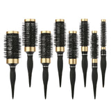 Anti-Static Ceramic Round Styling Hair Brush for Blow Drying Silky Smooth Hair High Temperature Resistant Round Hair Comb