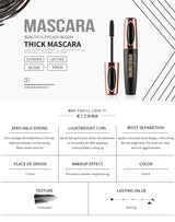 New 4D Silk Fiber Lash Mascara Waterproof VIBELY 3d Mascara For Eyelash Extension Black Thick Lengthening Eye Lashes Cosmetics