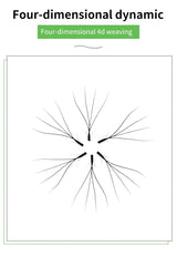 MARIA 4D W Shaped Beam Eyelash Extensions Patch Russian Private Label Wholesale Clusters Easy Fan Volume Lashes Makeup