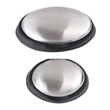1Pcs 304 Stainless Steel Deodorant Soap Oval Hand Washer Deodorizing Metal Soaps Bactericidal Cleaning Products Kitchen Tools