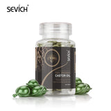 Fast Moisturizing Hair Vitamin Capsule 30pcs/bottle Sevich Smoothing Silky Keratin Complex Oil Nourishing Moroccan Hair Care Oil