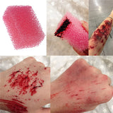 SFX Makeup Kit 12 Color Face Body Paint Oil Stage Special Effects Halloween Wound Scar Wax Makeup Fake Scab Blood Spatula Paint
