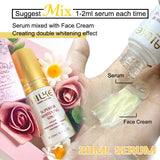 AILKE Lightening Facial Cream, Brightening, Reduce Spots, For Black and Dark Skin, Whitening Face Care Set for All Skin Types