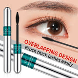 New 4D Silk Fiber Lash Mascara Waterproof VIBELY 3d Mascara For Eyelash Extension Black Thick Lengthening Eye Lashes Cosmetics