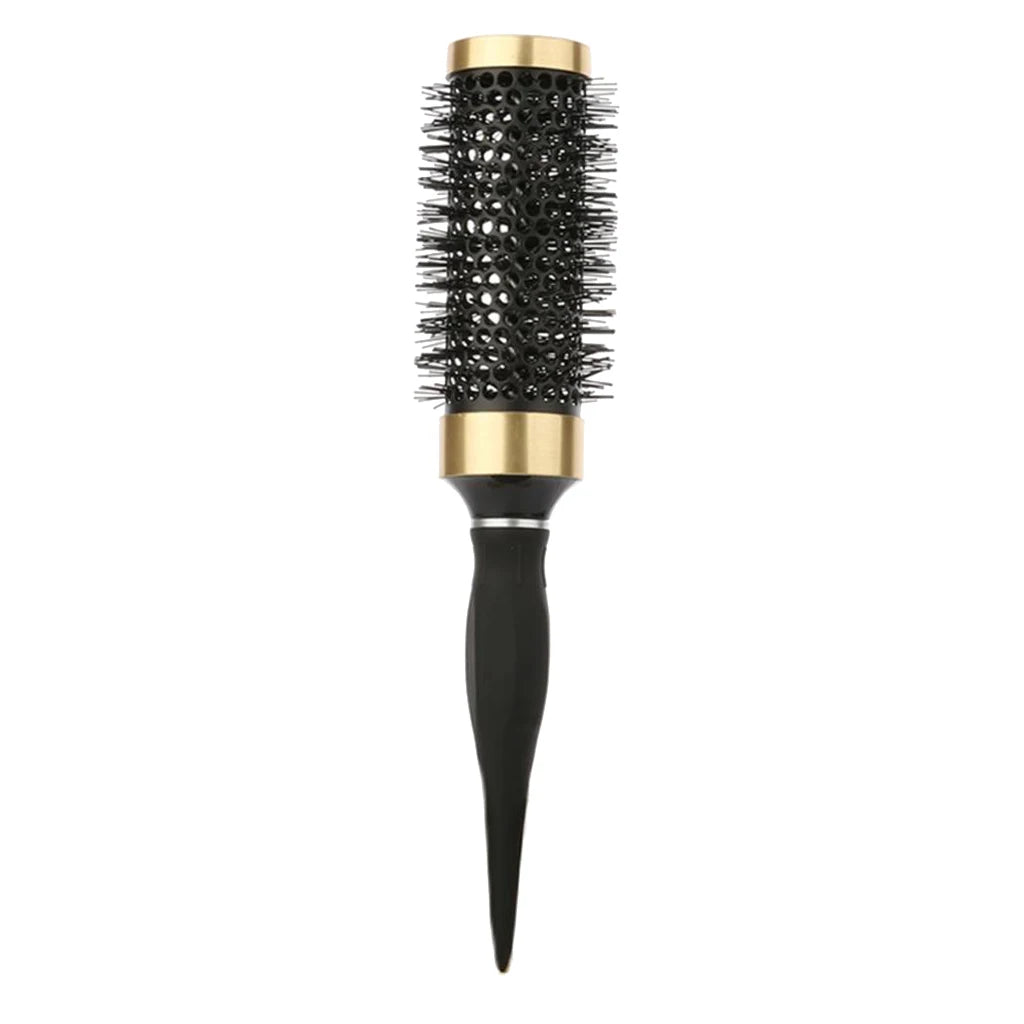 Anti-Static Ceramic Round Styling Hair Brush for Blow Drying Silky Smooth Hair High Temperature Resistant Round Hair Comb