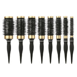 Anti-Static Ceramic Round Styling Hair Brush for Blow Drying Silky Smooth Hair High Temperature Resistant Round Hair Comb