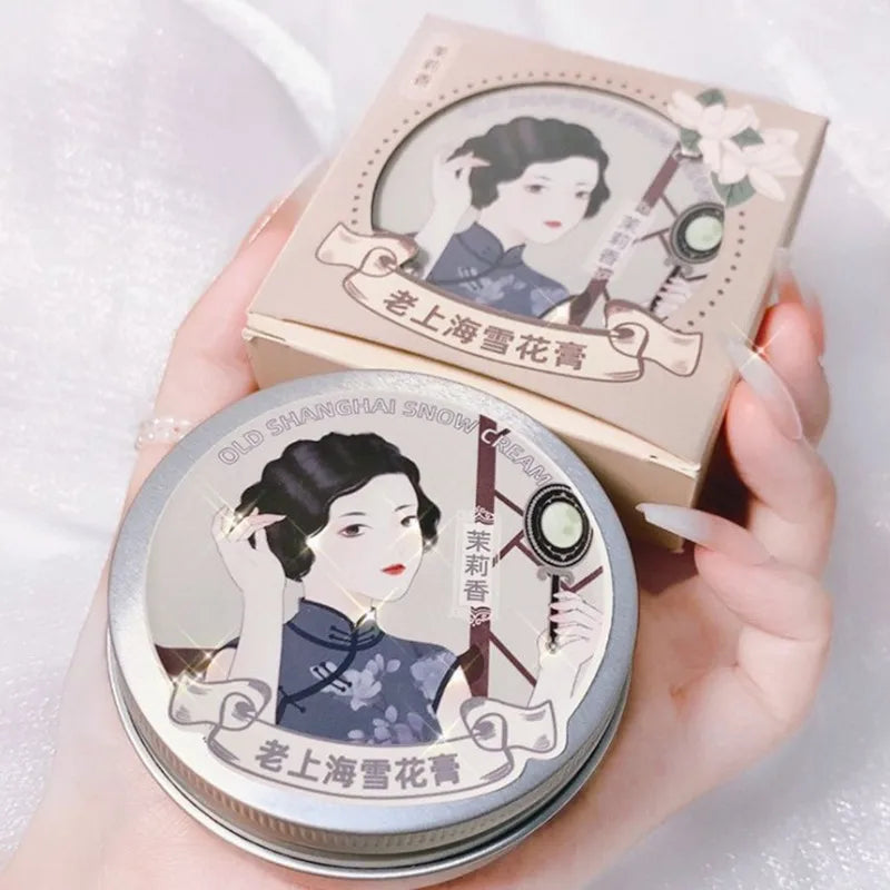 Chinese SHANGHAI Primer Peony Essential Oil Vanishing Cream Soothing Moisturizing Hydrating Classic Face Day Cream