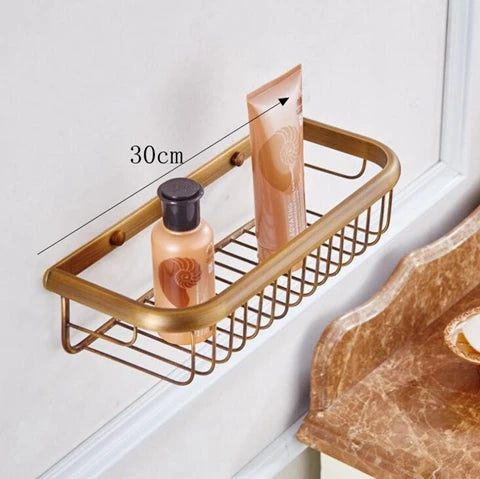 Antique Bronze Bathroom Accessories Sets Towel Shelf Towel Holder Toilet Paper Holder Rove Hook Ceramic Bathroom Products EL3100