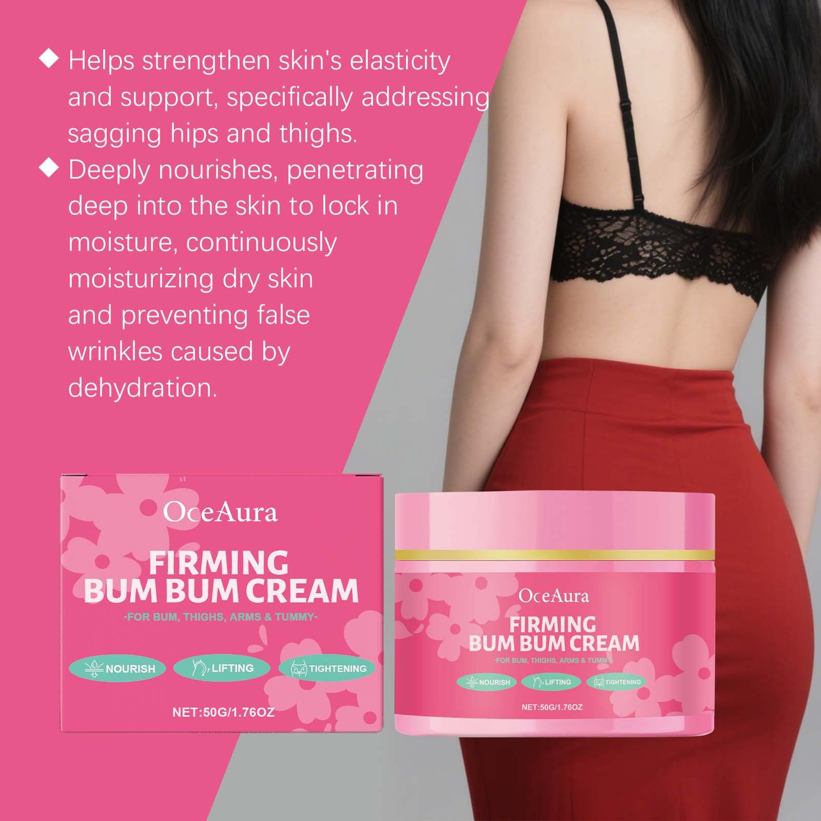 Buttock Enlargement Cream Improve Sagging Lifting Shaping Plumping Tightening Smoothing Moisturizing Sexy Body Hip Enhance Cream