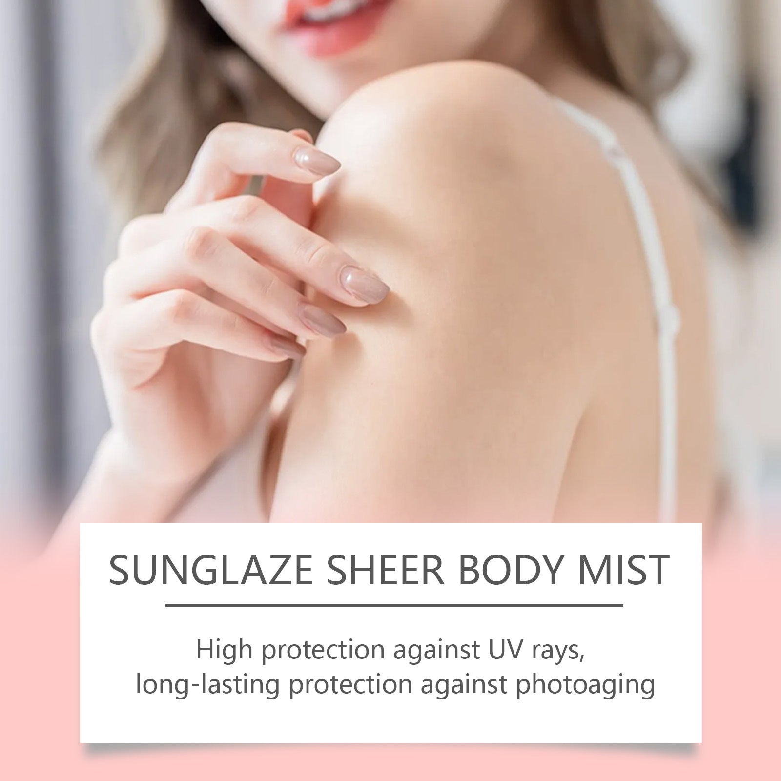 Refreshing Sunscreen Spray Body Sun Block Isolation Mist Long Lasting UV Protector Summer Outdoor Brightening Moisturizer Serum