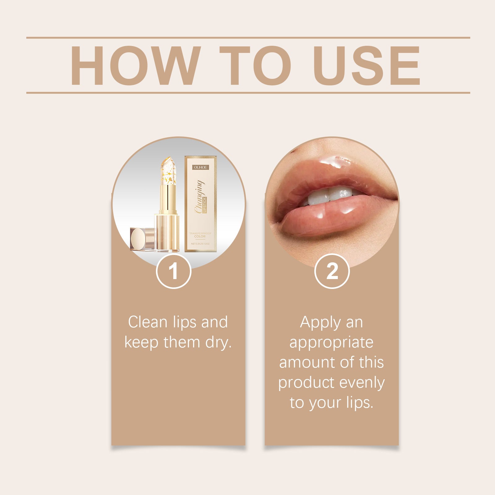 Transferproof Color Changing Lipstick Moisturizing Repairing Deep Nourishment Plumping Jelly Transparente Long Lasting Lip Balm