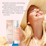 Refreshing Sunscreen Spray Body Sun Block Isolation Mist Long Lasting UV Protector Summer Outdoor Brightening Moisturizer Serum