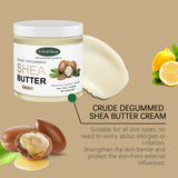 Pure Shea Butter Cream Relieve Redness Face Body Lotion Deep Moisturizing Soften Smoothing Balm Natural Nourishing Dry Skin Care