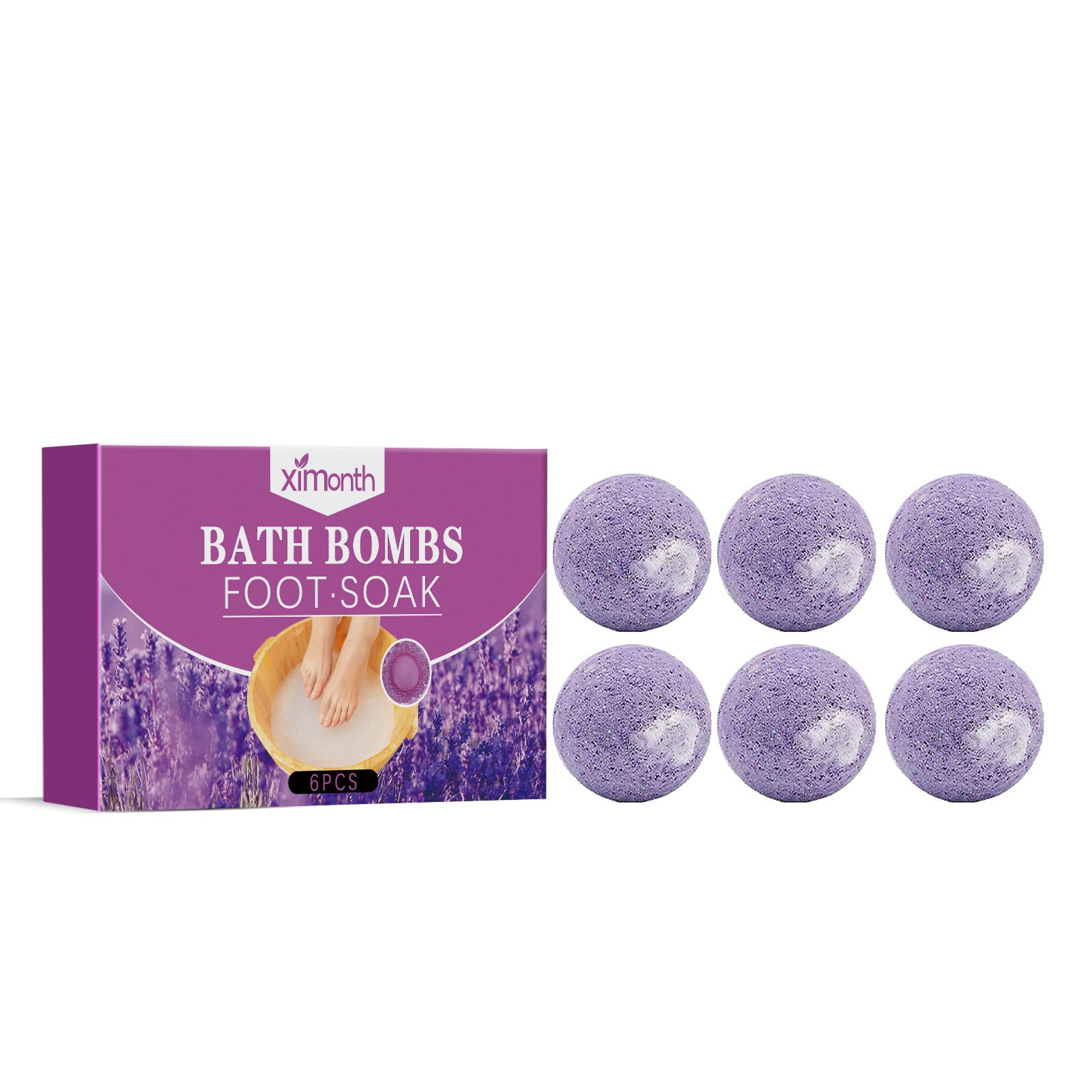 Bubble Bath Ball Flowers Scent Body Bathing Cleaning Relaxing Natural Herbal Essential Oil Anti Dry Cracking Foot Spa