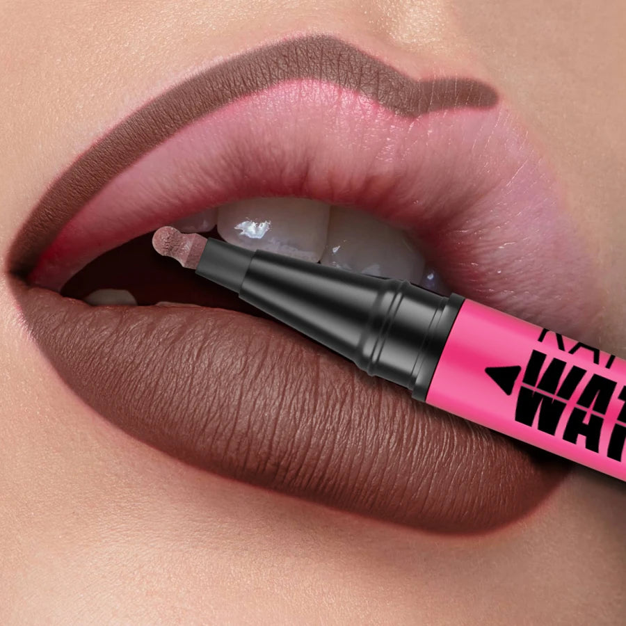 1PC Liquid Matte12-Color Lipliner Pencil Waterproof Plumping Stain Lipstick Natural Lip Liner Outline Lips Contour Makeup