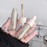 3 Colors Silky Concealer Cover Acne Marks Spots Dark Eye Circles Face Brightening Skin Whitening Concealer